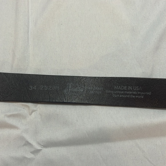 Lot of 2 Justin Leather Belts Size 34 - Picture 8 of 8